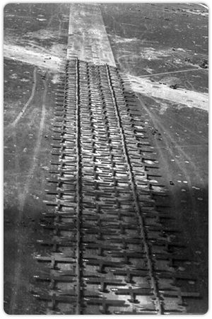 439th Group marshaled for double-tow takeoffs, Rhine River Crossing.